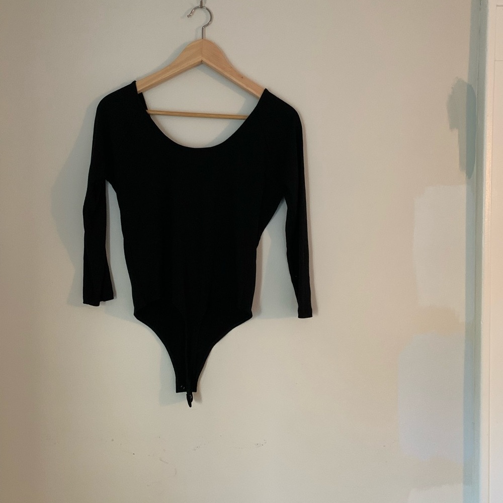 Banana Republic slim scoop body suit